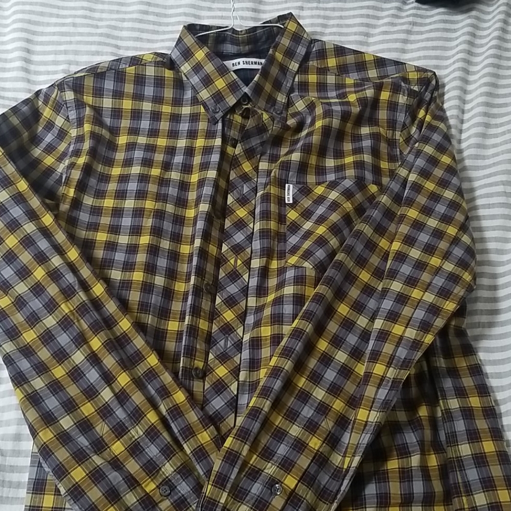 Ben Sherman plaid shirt